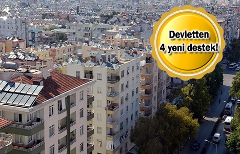 Ev alacaklara yeni devlet destekleri geliyor!
