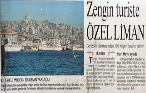 1998 yılında Denizcilik İşletmeleri nden 100 milyon dolarlık yatırım!
