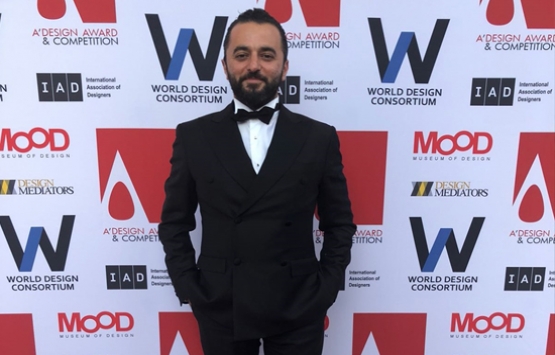 Mimar Cüneyt Darı'ya Uluslararası A' Tasarım Ödülü!