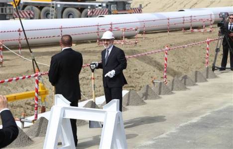 Güney Kafkas Doğalgaz Boru Hattı'nın temel atma töreni düzenlendi!