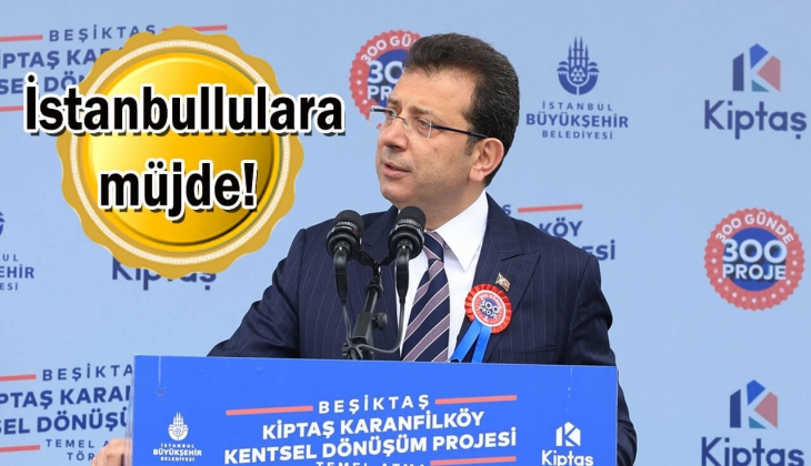 KİPTAŞ Karanfilköy projesinin temeli atıldı! KİPTAŞ'tan Beşiktaş'a tam 1.361 yeni konut geliyor!