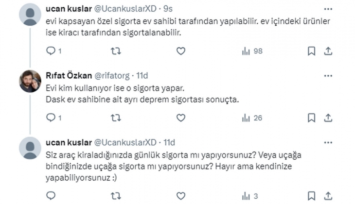 Ev sahiplerine kiralama uyarısı: Tüm ev için her yıl özel sigorta yaptırın! 
