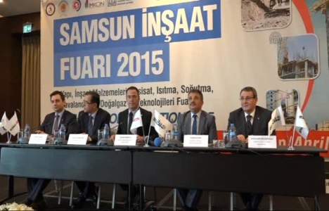 Samsun 2015 İnşaat Fuarı yarın başlıyor!