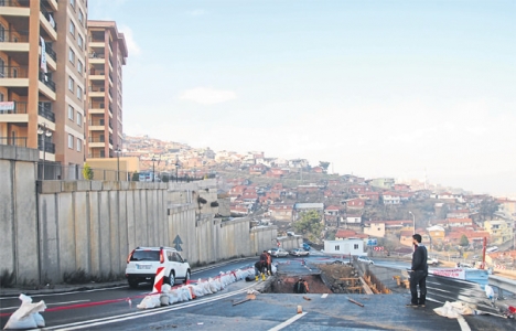 Narbel yolu rezidans inşaatı yüzünden mi çöktü? 