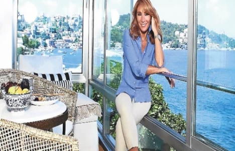 Dilek Hanif evinin kapılarını Alem Dergisi ne açtı!