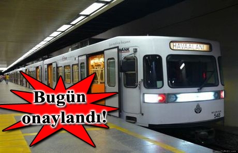 Ataköy-İkitelli Metro Hattı için bakanlıktan onay!