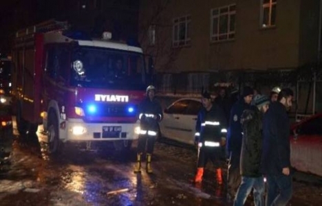 Ankara'da korkutan yangın!