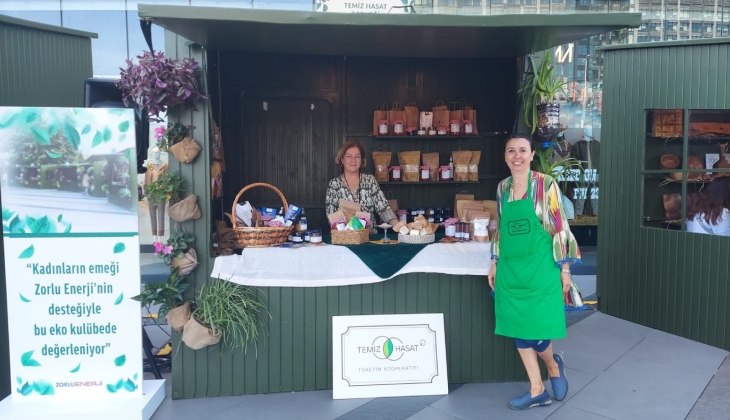 Kadınların el emeği ürünleri Zorlu Center’da kapış kapış gitti!