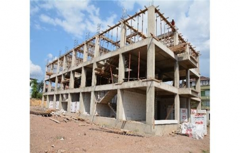 Körfez Müftülüğü yeni hizmet binası çalışmaları sürüyor!