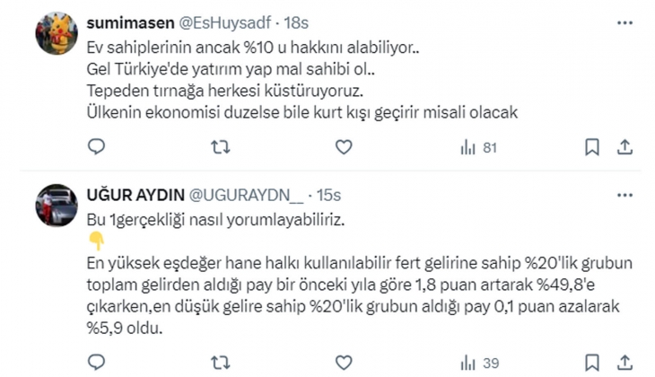 Hanelerin yüzde 73 ü kira vermiyor, kiracıların büyük kısmı piyasadan daha düşük kira ödüyor!