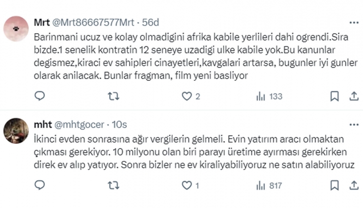 2+1 eli yüzü düzgün evlerin kirası 40 bin TL den başlıyor! İstanbul un pahalılığına isyan!