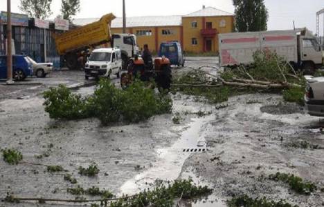 Edirne'de sağanak yağış nedeniyle ev ve iş yerlerini su bastı!