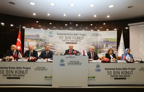 TOKİ'nin Gaziantep'teki 50 bin konutluk projesi tanıtıldı!