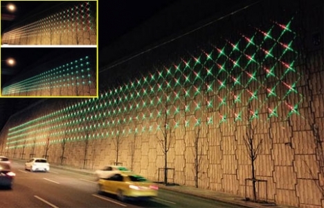 1071 Malazgirt Bulvarı'na renkli duvar!