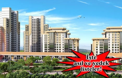 Başakşehir Evleri 2.Etap, Ayazma Emlak Konutları ve Ispartakule Evleri kura sonuçları!