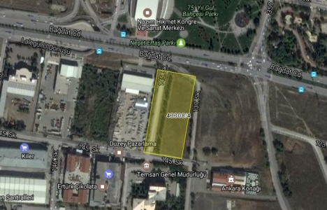 TEMSAN Yenimahalle arsasının ticaret alanı imar planı askıda!