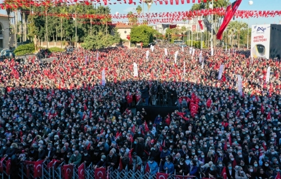 Mersin Metrosu'nun temeli atıldı!