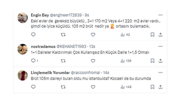 Yeni konutlarda metrekareler küçülüyor!