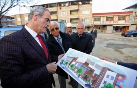 Bursa Zafer İlkokulu sil baştan!