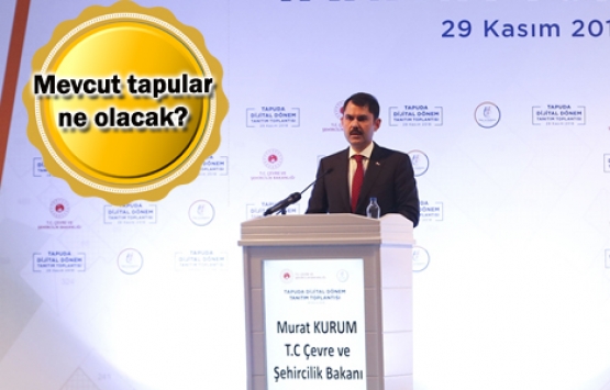 Kimlik numaralı, QR kodlu yeni tapular geliyor!
