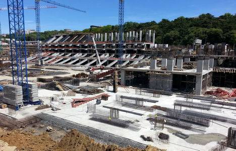 Vodafone Arena Stadı inşaatından son durum fotoğrafları!