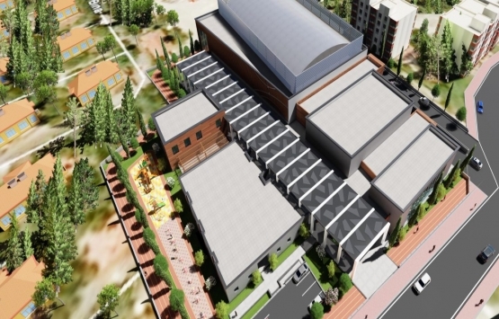 Antalya Sedir Spor Kompleksi’nin inşaatı tamamlanıyor!