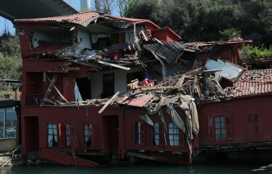 Hekimbaşı Salih Efendi Yalısı ndaki hasar tespit ediliyor!