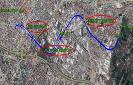 Hastane - İmes Metro Hattı için düğmeye basıldı!