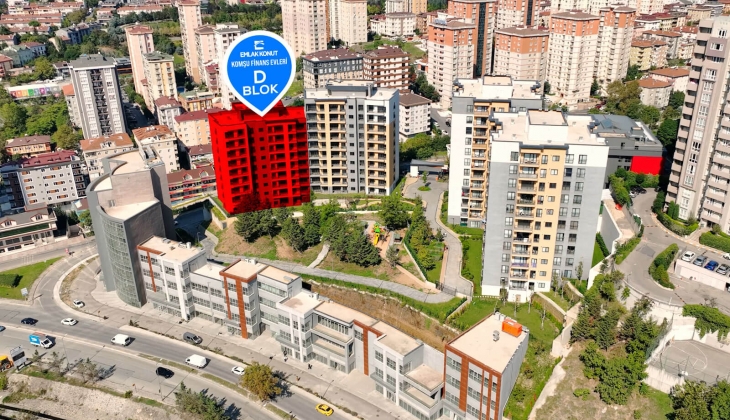 Emlak Konut GYO Komşu Finans Evleri nde 60 ay taksitle 23 adet konut ve 10 ticari ünite satılıyor! Emlak Konut ihale! 