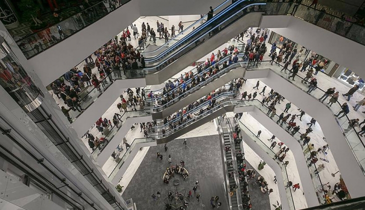 AVM metrekare verimlilik endeksi Temmuz da yüzde 93,4 arttı! 