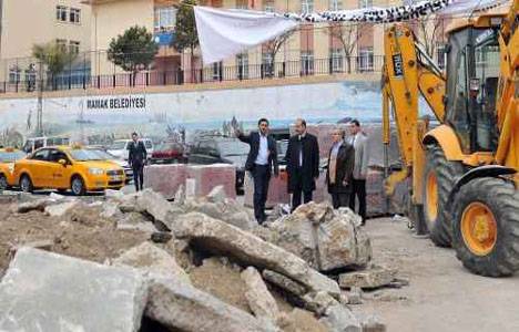 Mamak’ta örnek sokak çalışması başladı!