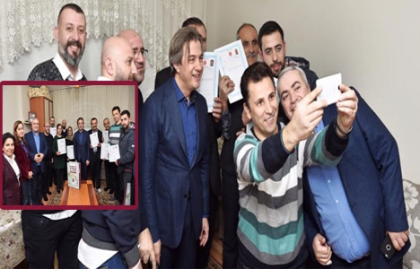 Okmeydanı'nda 10 tapu daha sahibini buldu!