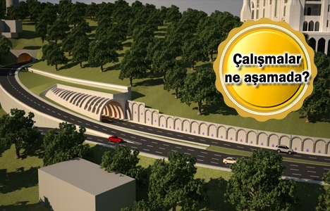 Libadiye Çamlıca karayolu tüneli projesi