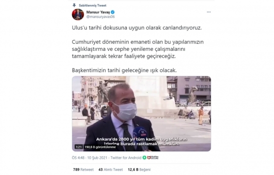 Ankara Ulus Meydanı ve çevresi yenileniyor!