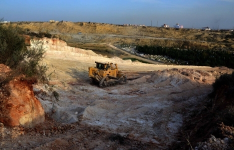 Güneykent Mezarlığı genişletme çalışmaları devam ediyor!