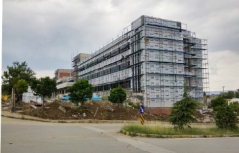 Kocaeli Gölcük'teki yurt inşaatında sona gelindi!