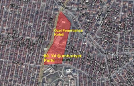 Ataşehir de Fenerbahçe Koleji ve 80.Yıl Cumhuriyet Parkı nın arsası 70 milyon 78 bin TL ye satılık!