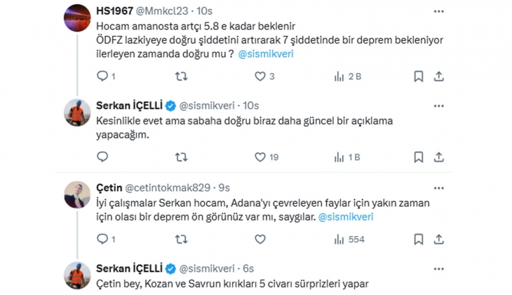 Yer bilimleri uzmanından 5,8 büyüklüğünde deprem uyarısı: Pütürge, Çelikhan, Malatya Çösnük kırığı...