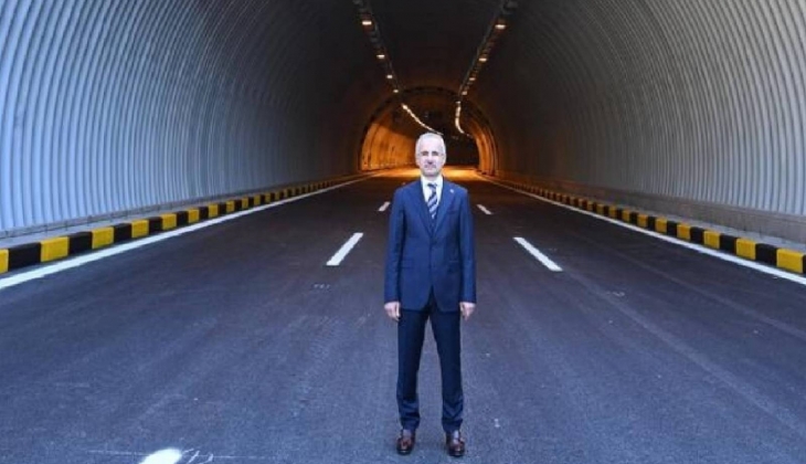 Bakan Uraloğlu duyurdu! Bolu Dağı Tüneli'nde çalışmalar 19 Eylül'de bitecek...