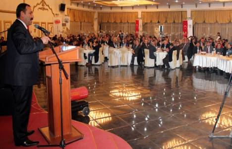 Etimesgut İnşaat Müteahhitler Derneği toplantısı