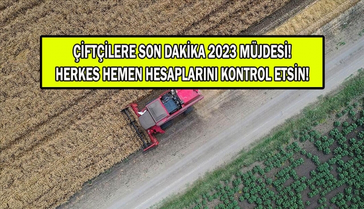 Çiftçilere müjde! Mazot gübre destek ödemesi il il hesaplara yattı! Hemen bakın! 