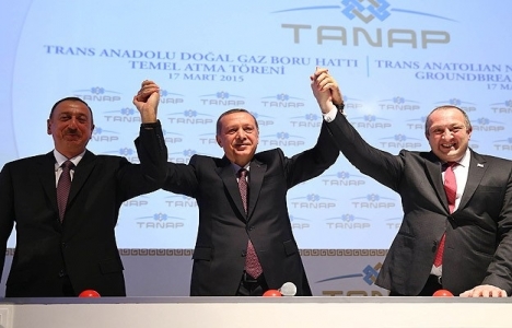 Cumhurbaşkanı Erdoğan TANAP temel atma törenine katıldı!