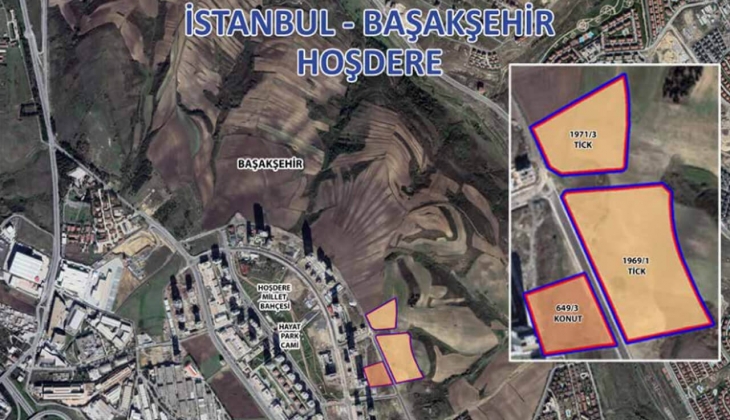 Emlak Konut GYO İstanbul Başakşehir Hoşdere 7. Etap ihalesi 4 Ağustos ta! 