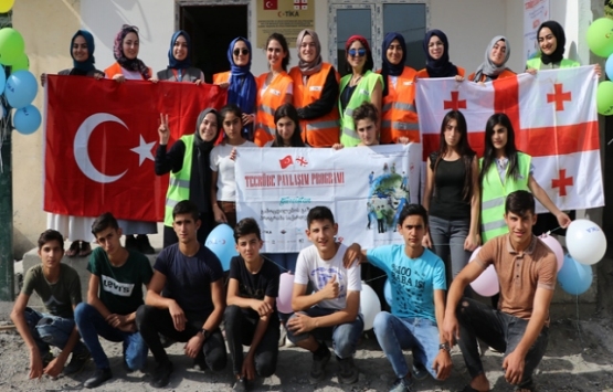 TİKA'dan Gürcistan'daki kültür merkezine destek!