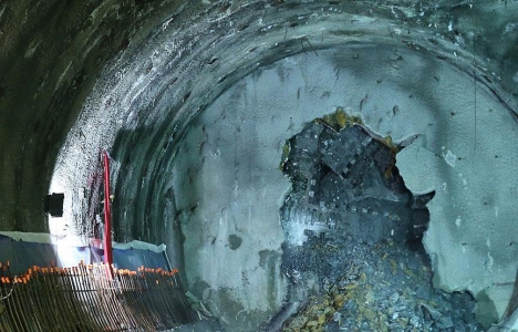 Dudullu-Bostancı Metro inşaatı