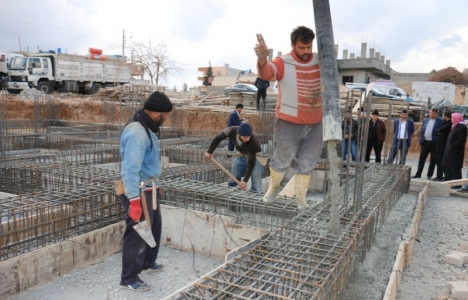 Şanlıurfa Akçakale'de 147. taziye evinin temeli atıldı!