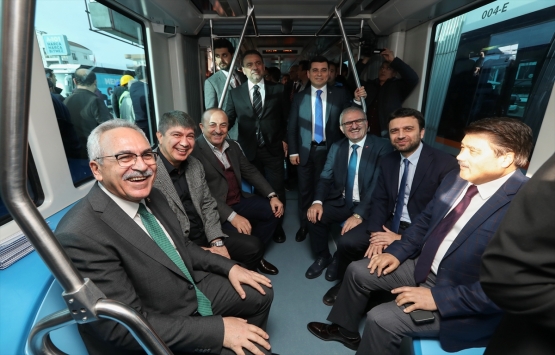 Antalya Varsak-Otogar tramvay hattında test sürüşü yapıldı!