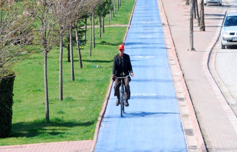 Konya'daki bisiklet yolu ağı 447 kilometreye ulaştı!