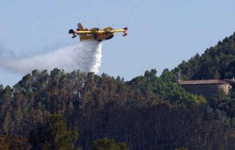 İspanya'da bin hektar alan kül oldu!