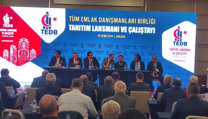 Cumhurbaşkanı kararı ile emlak sektöründe bir ilk! Tüm Emlak Danışmanları Birliği nin lansmanı yapıldı! 